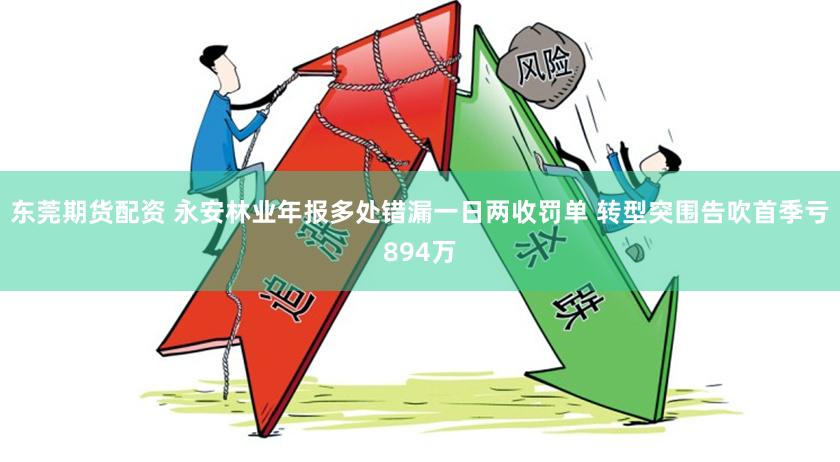 东莞期货配资 永安林业年报多处错漏一日两收罚单 转型突围告吹首季亏894万