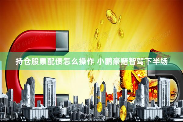 持仓股票配债怎么操作 小鹏豪赌智驾下半场