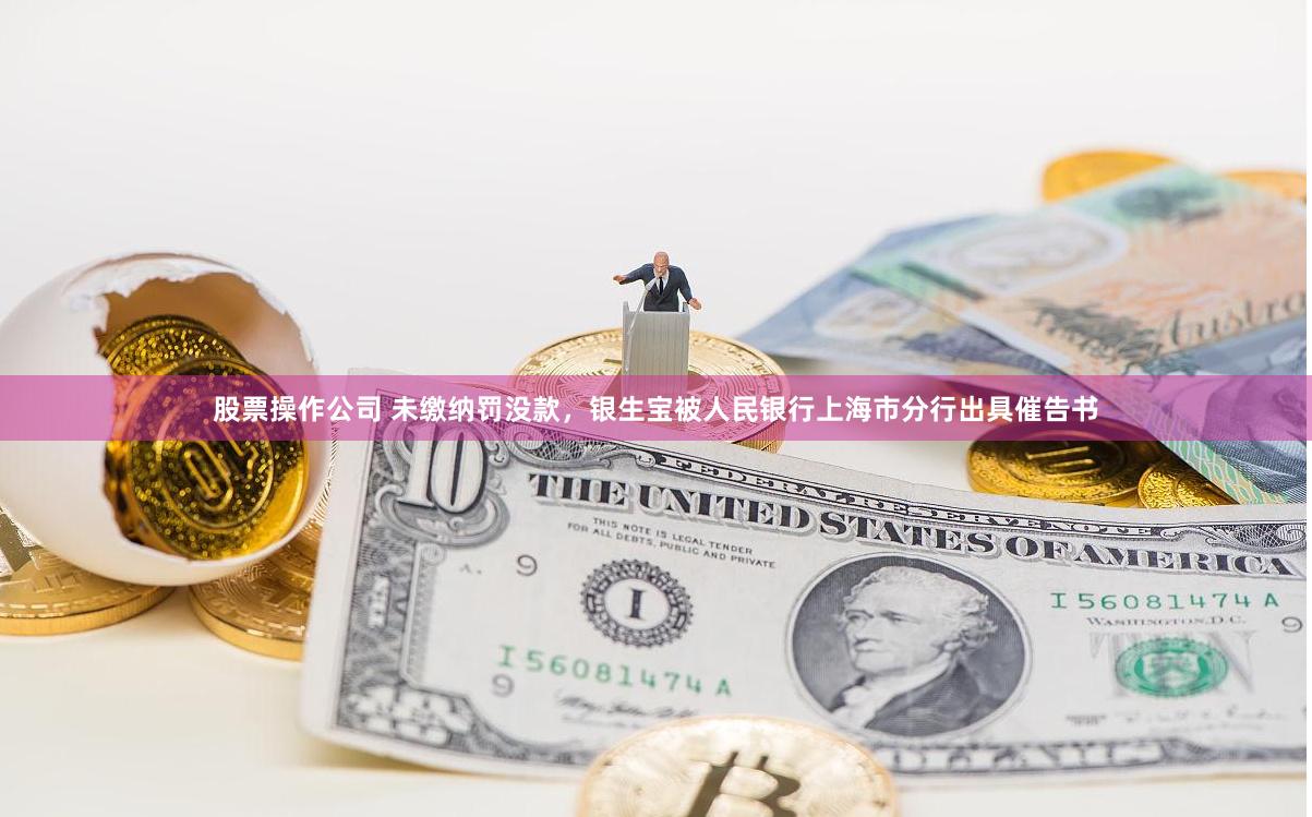 股票操作公司 未缴纳罚没款，银生宝被人民银行上海市分行出具催告书