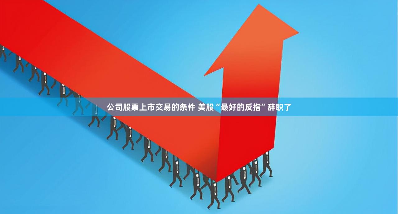 公司股票上市交易的条件 美股“最好的反指”辞职了